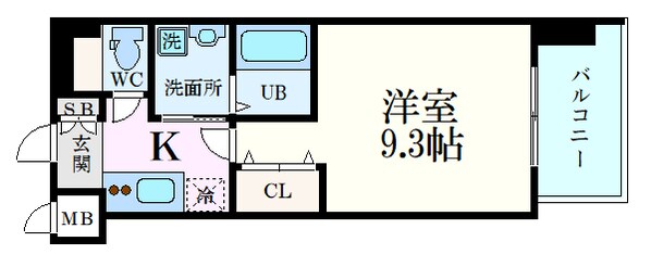 Ｂｏｎｈｅｕｒ平和大通りの物件間取画像